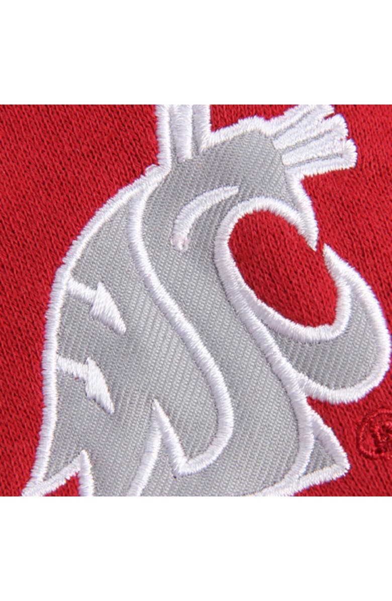 COLOSSEUM Women's Stadium Athletic Crimson Washington State Cougars Arched Name Full-Zip Hoodie, Alternate, color, Cardinal