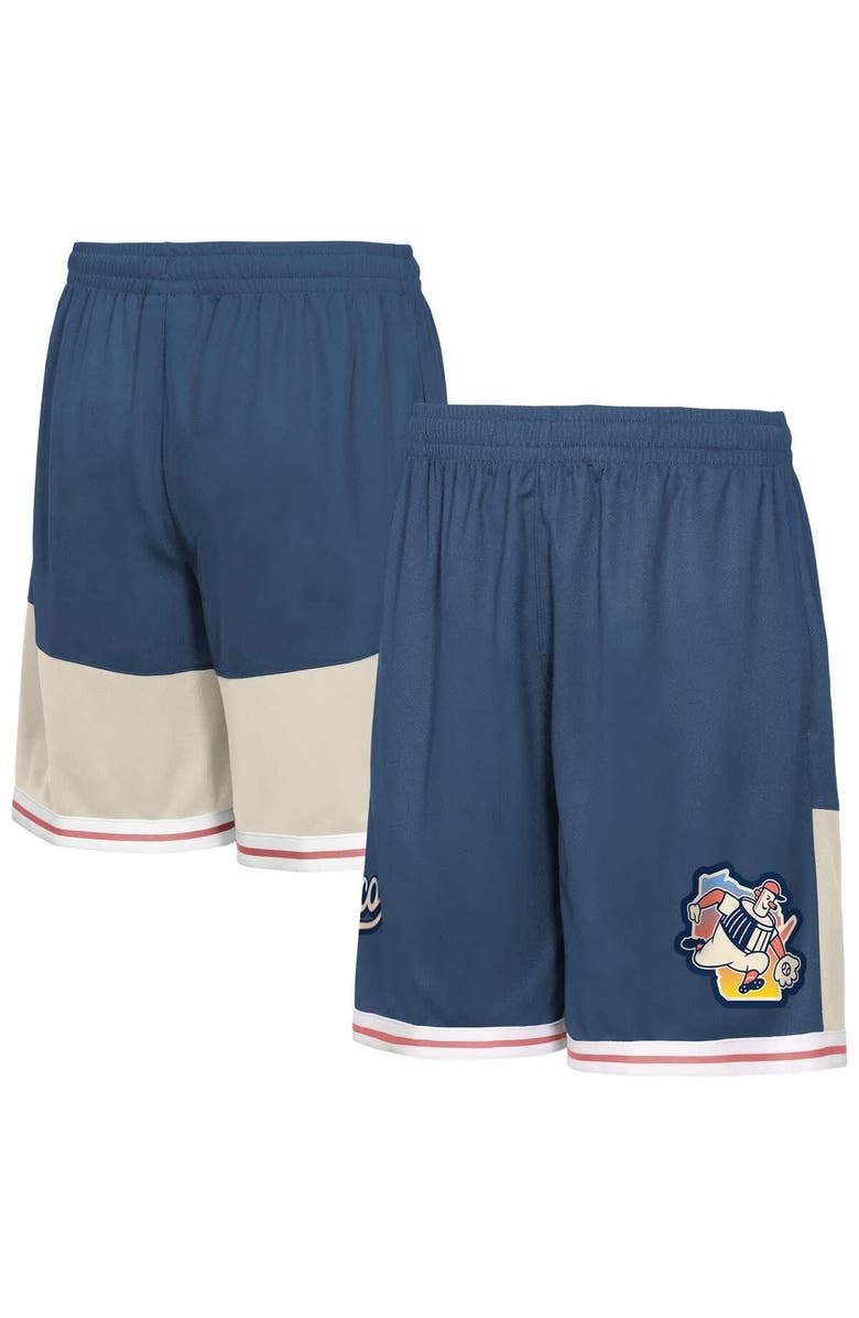 Outerstuff Youth Outerstuff  Blue Milwaukee Brewers 2026 City Connect Crew Fashion Shorts, Main, color, Blue