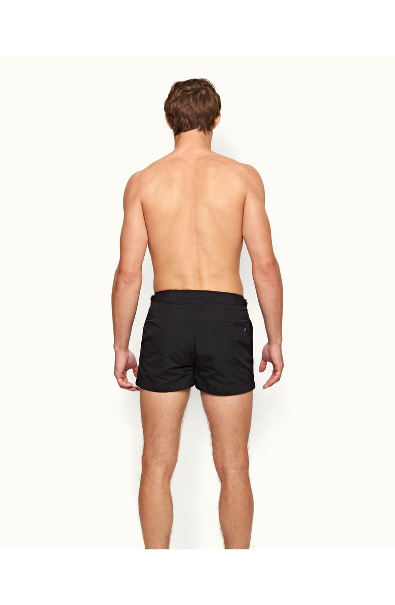 Orlebar Brown Springer Shortest-Length Swim Shorts, Alternate, color, Black