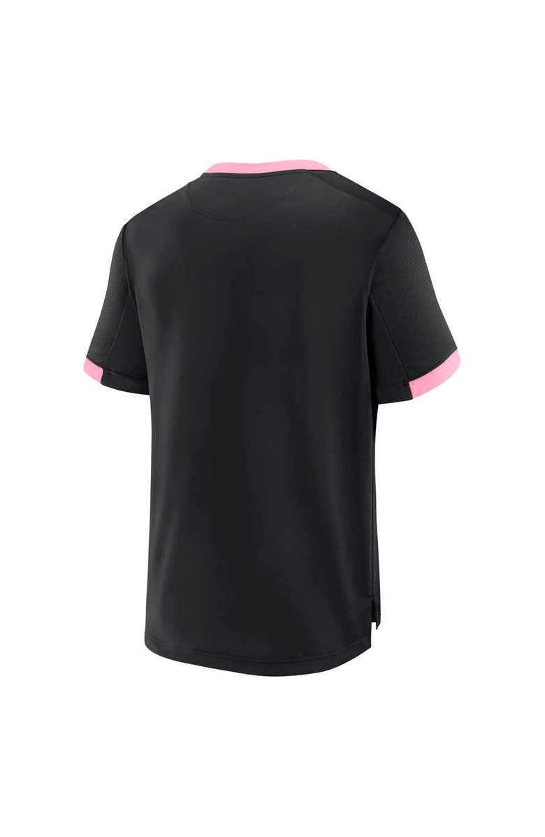 FANATICS Men's Fanatics Black Inter Miami CF Stoppage Time Striker T-Shirt, Alternate, color, Black