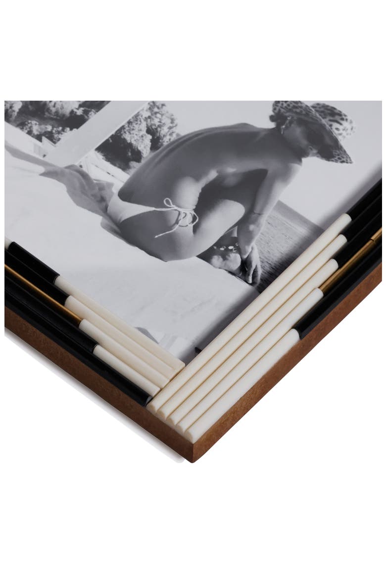 Menorca 6 x 8 Photo Frame, Alternate, color, IVORY/ BLACK