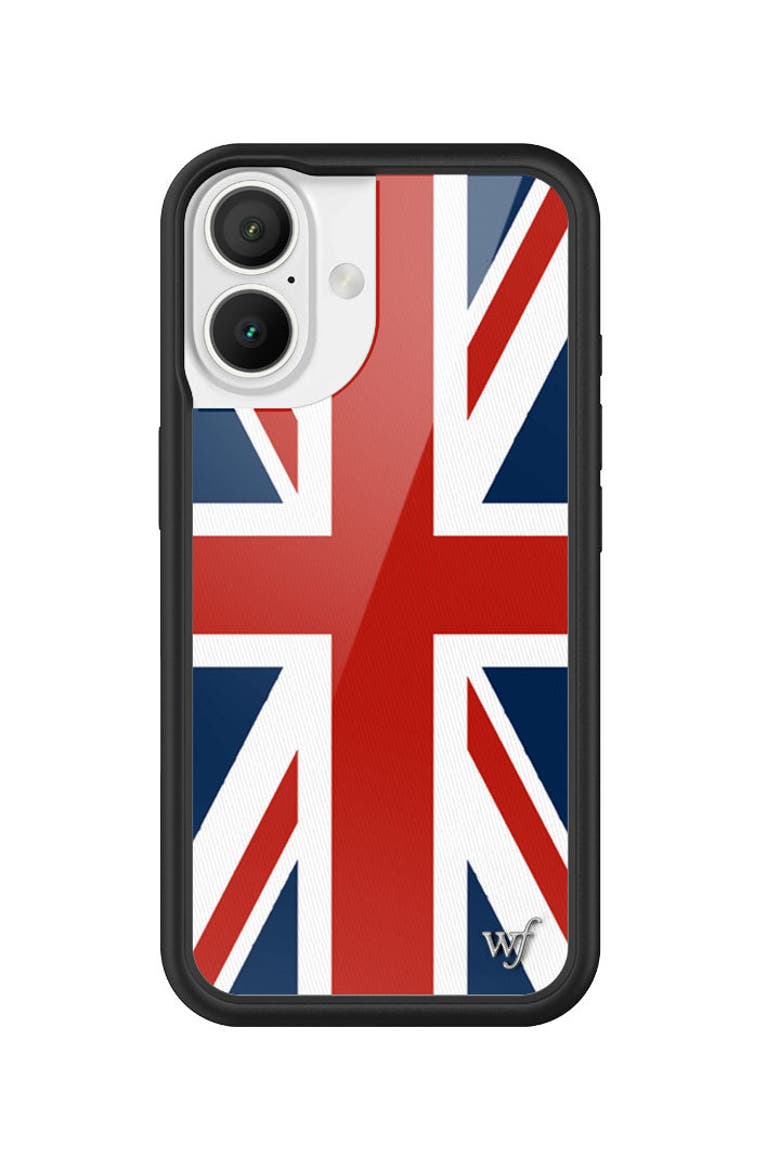 Union Jack iPhone Case, Alternate, color, Red