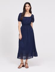 Finery London Mandy Cotton Voile Midi Dress