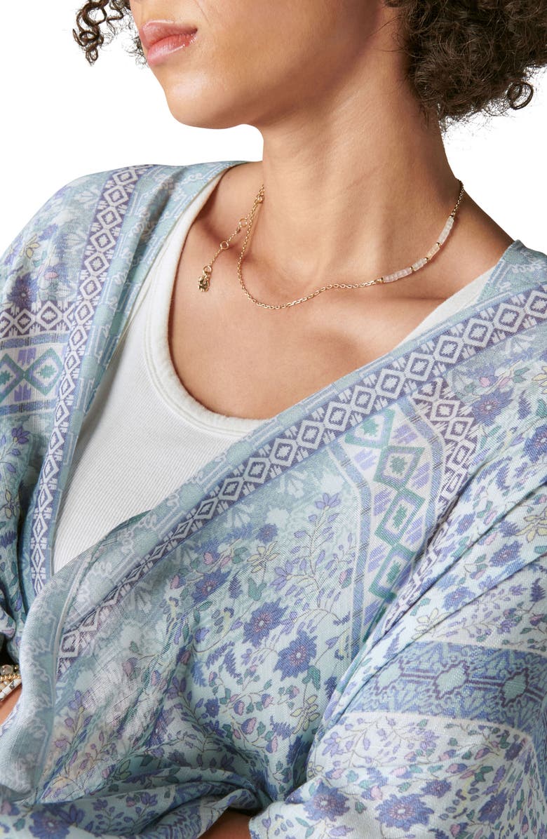 Lucky Brand Print Boho Duster, Alternate, color, 