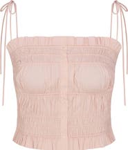 SKIMS Poplin Apparel Ruffle Camisole