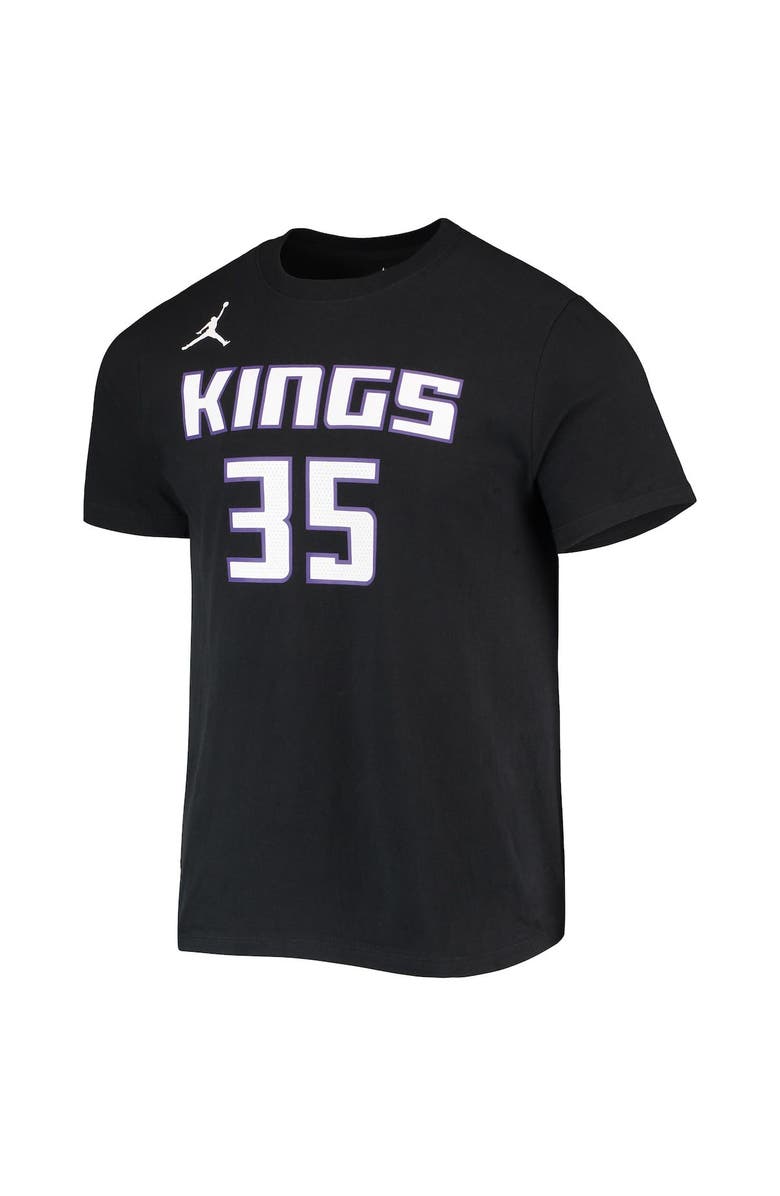 Jordan Brand Men's Jordan Brand Black Sacramento Kings 2020/21 Statement Name & Number T-Shirt, Alternate, color, 