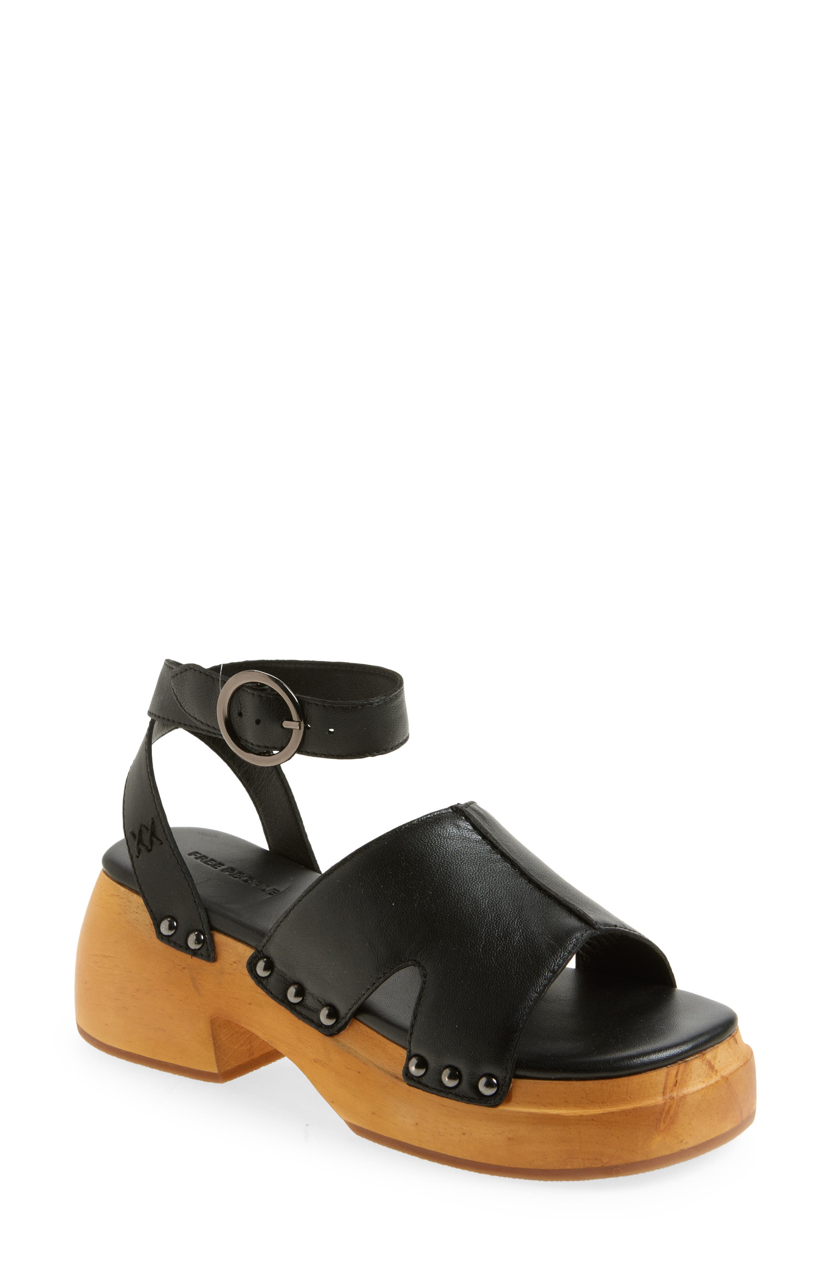 Free People Carson Leather Sandal, Main, color, 