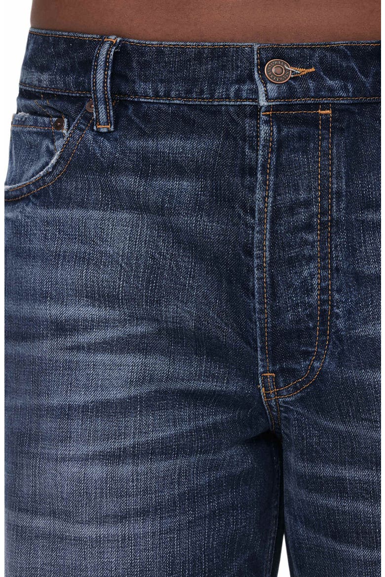 Loose Straight Leg Ripped Jeans, Alternate, color, DESTROY MID INDIGO