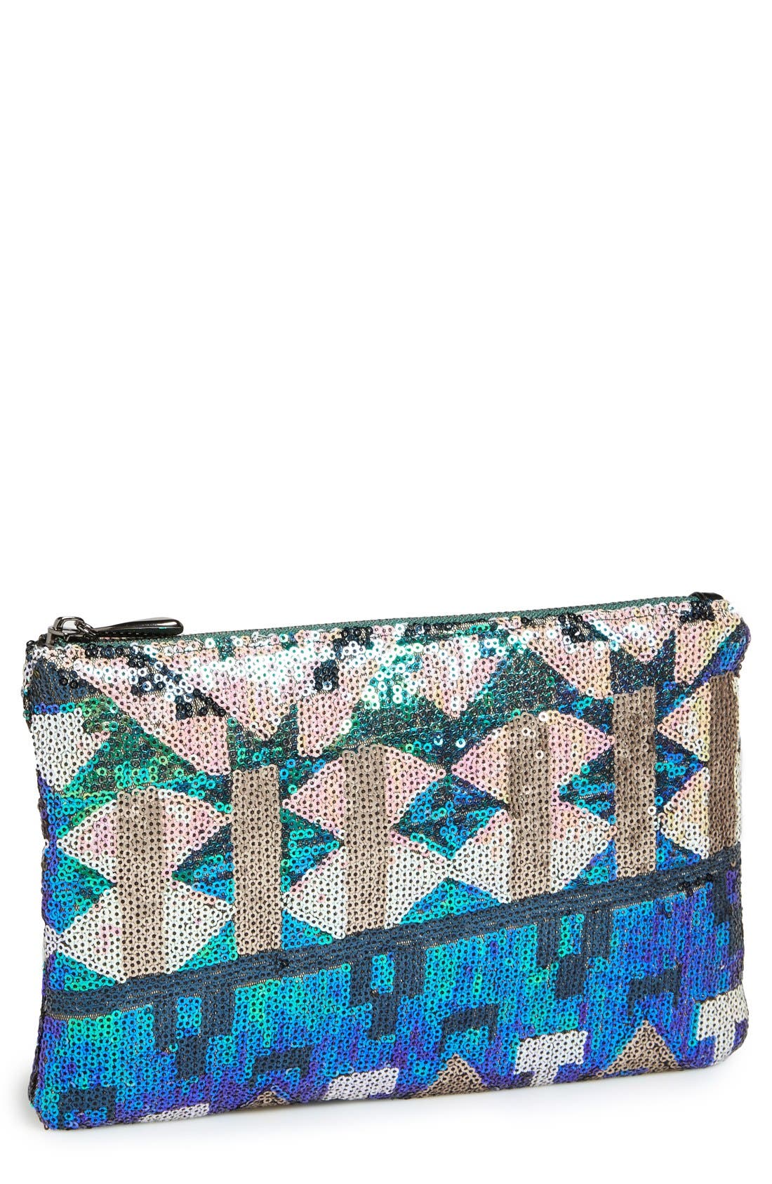 'Santa Fe' Clutch, Main, color, SEA