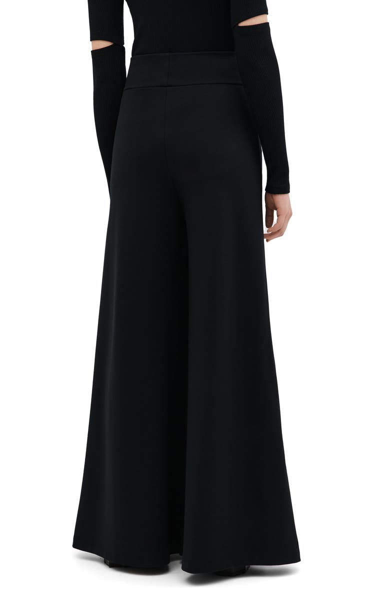Two Lines by Marcella Barcelona Palazzo Pants, Alternate, color, Black