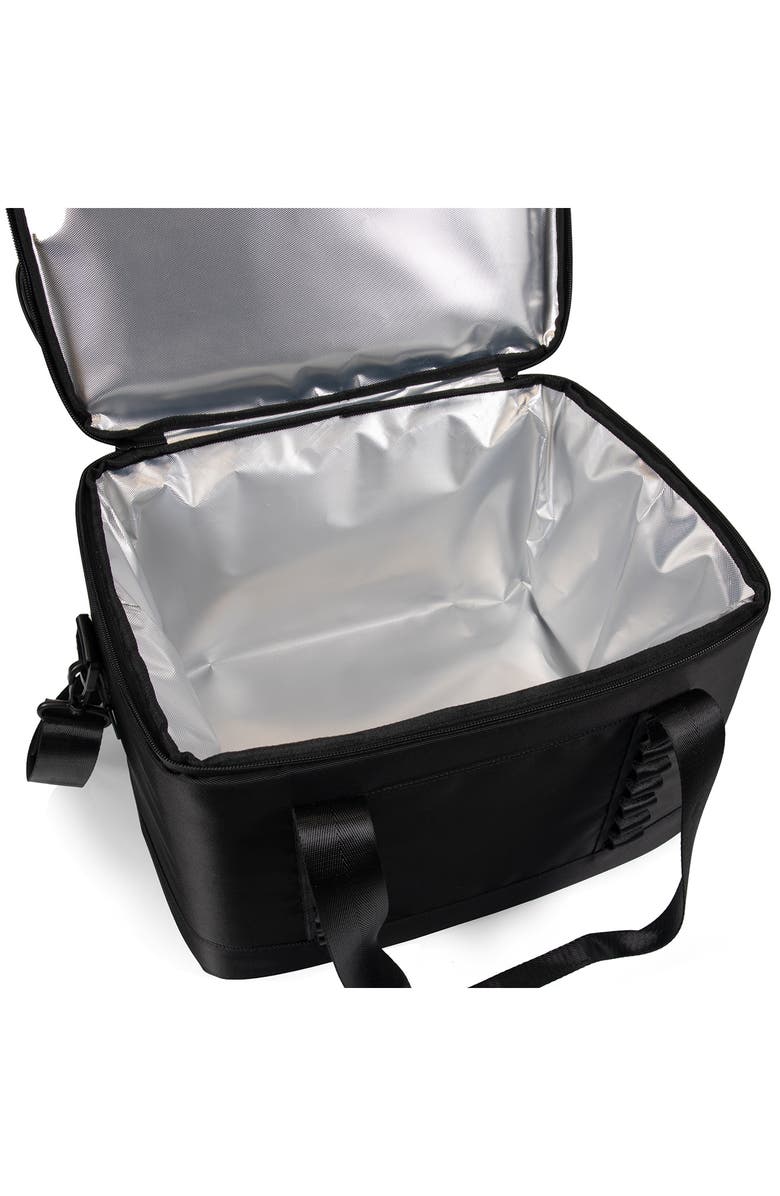 Picnic Time Tarana Superthick Large Cooler Bag, Alternate, color, Black