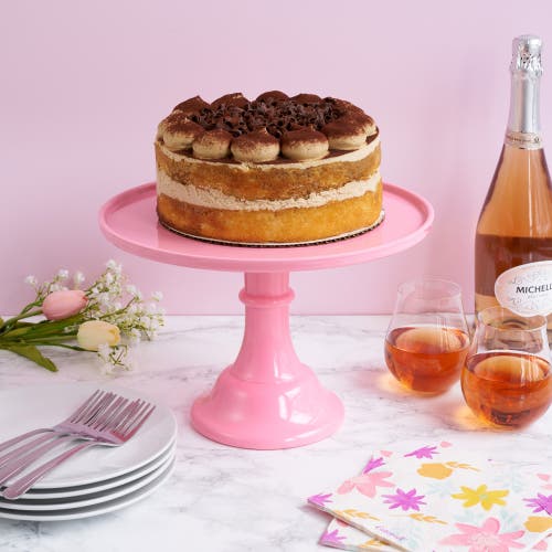 Twine Melamine Cake Stand In Pink