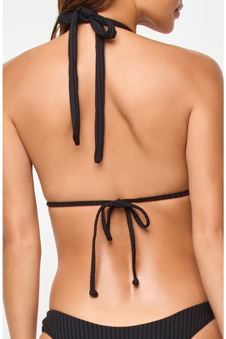 Kami Bikini Top, Alternate, color, BLACK