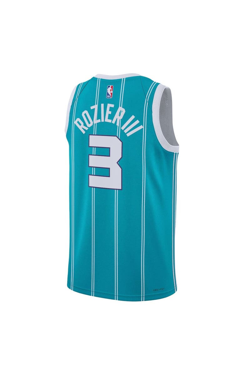 Jordan Brand Unisex Jordan Brand Terry Rozier Teal Charlotte Hornets Swingman Jersey - Icon Edition, Alternate, color, 