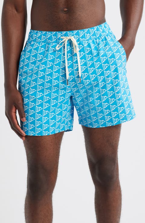 The Bungalow Water Repellent Swim Trunks