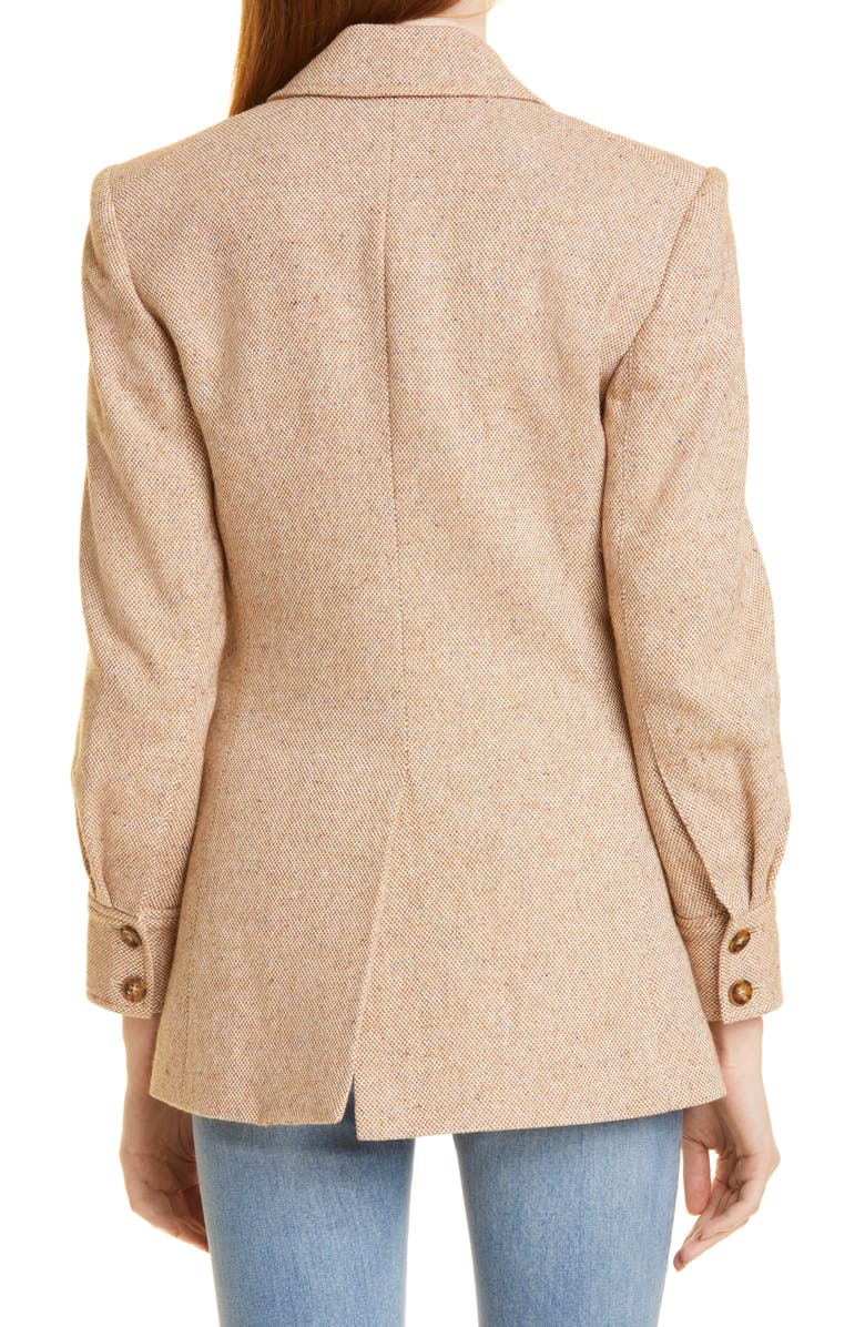 Veronica Beard Cotton & Wool Blend Dickey Jacket, Alternate, color,