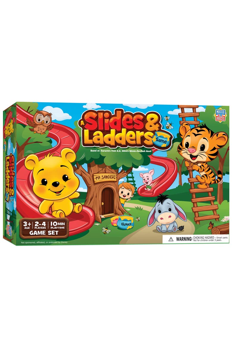 Winnie the Pooh Slides & Ladders Game, Main, color, Multicolor