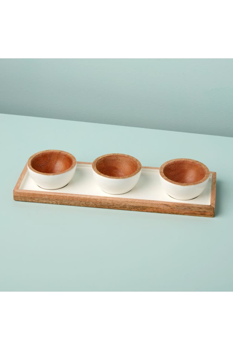 Madras Classic Dipping Bowl Set, Alternate, color, Natural