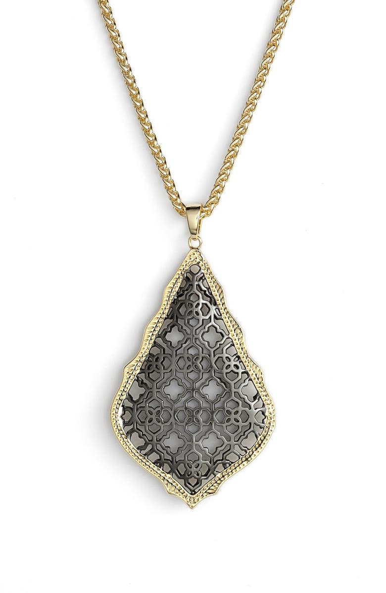 Kendra Scott 'Aiden' Pendant Necklace, Alternate, color, 