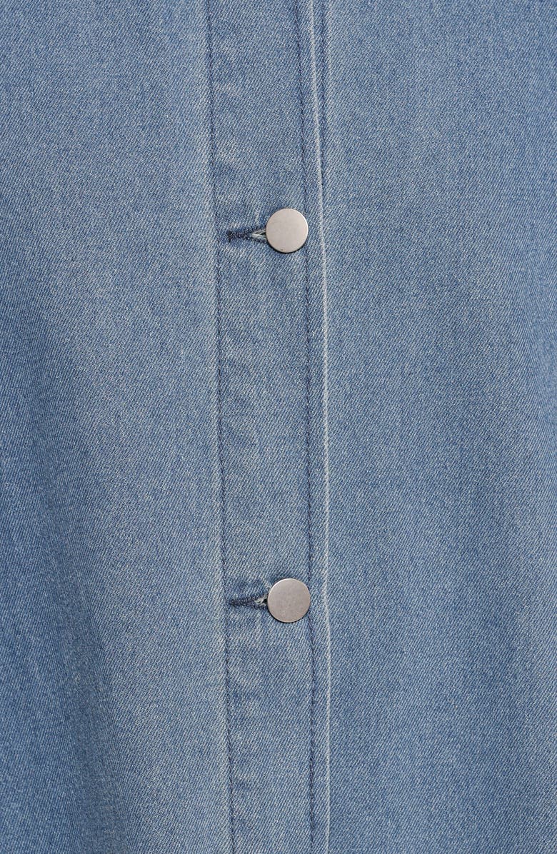 Petal & Pup Novan Oversize Denim Jacket, Alternate, color, Denim