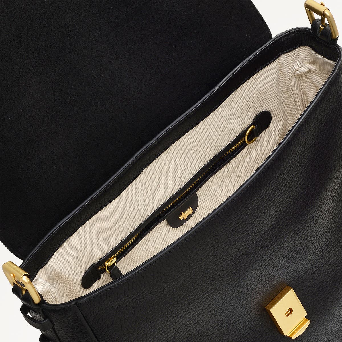Radley Grafton Street Medium Flapover Backpack, Alternate, color, Black