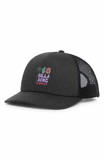 Floral Block Trucker Hat
