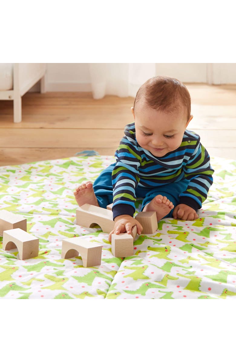 HABA Wooden Building Blocks 26 Piece Set Open-Ended Stacking Toys, Toddler Blocks, and Wooden Toys Made in Germany for Creative Play and Learning, Alternate, color, Tan