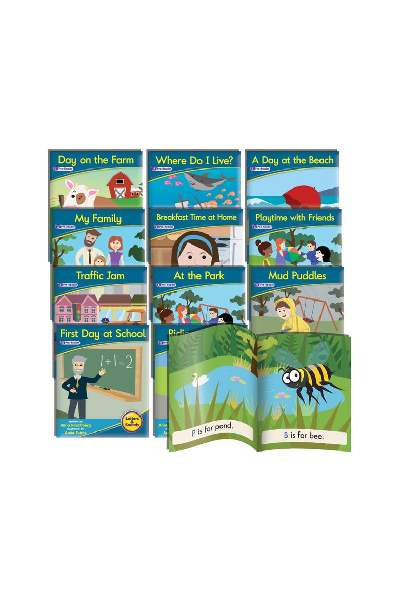 Readers Fiction Learning Set, Main, color, Multicolored