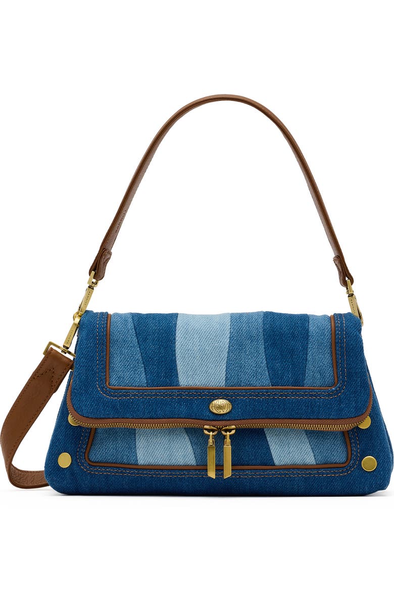 HAMMITT Medium Beverly Denim Shoulder Bag, Main, color,