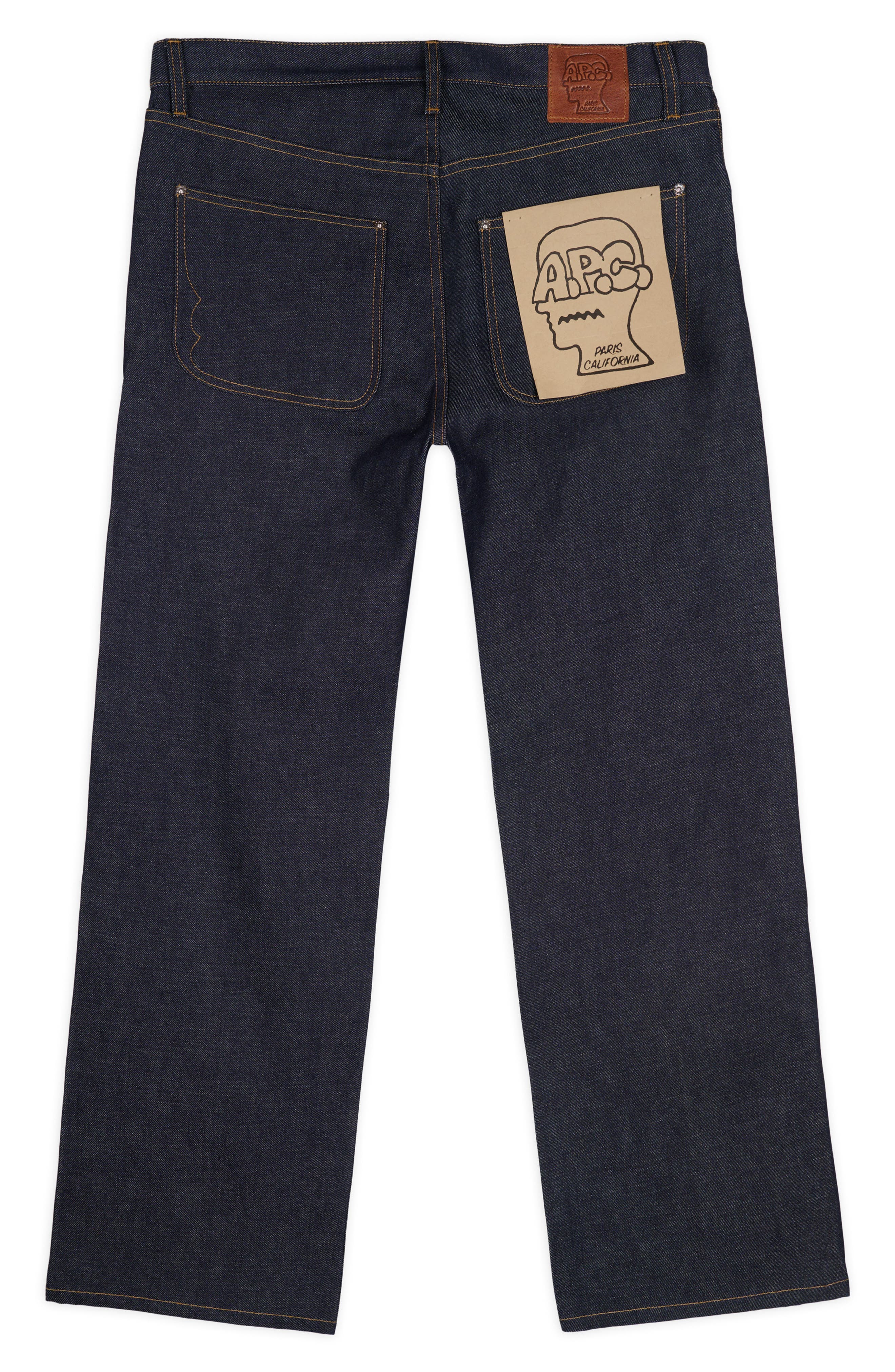 x A.P.C. Straight Leg Jeans (Men) | Nordstrom