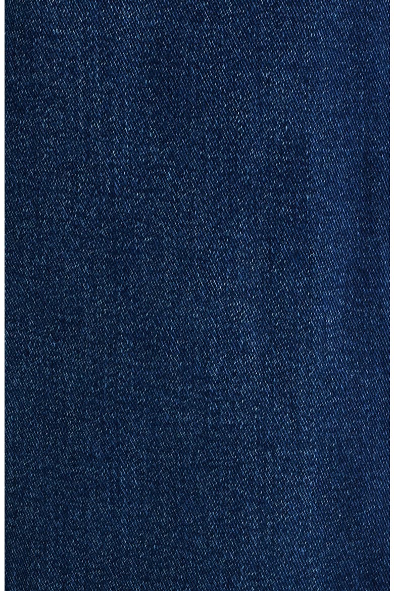 Joey Cross Chain Baggy Wide Leg Jeans, Alternate, color, DARK BLUE