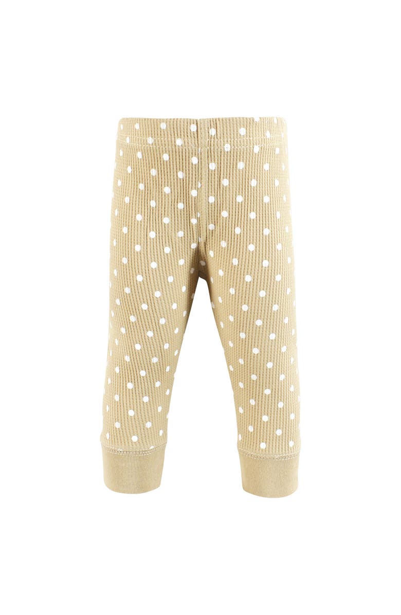 Hudson Baby Thermal Tapered Ankle Pants 4pk, Alternate, color, Acorn Botanical