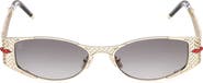 Christian Louboutin 55mm Gradient Oval Sunglasses