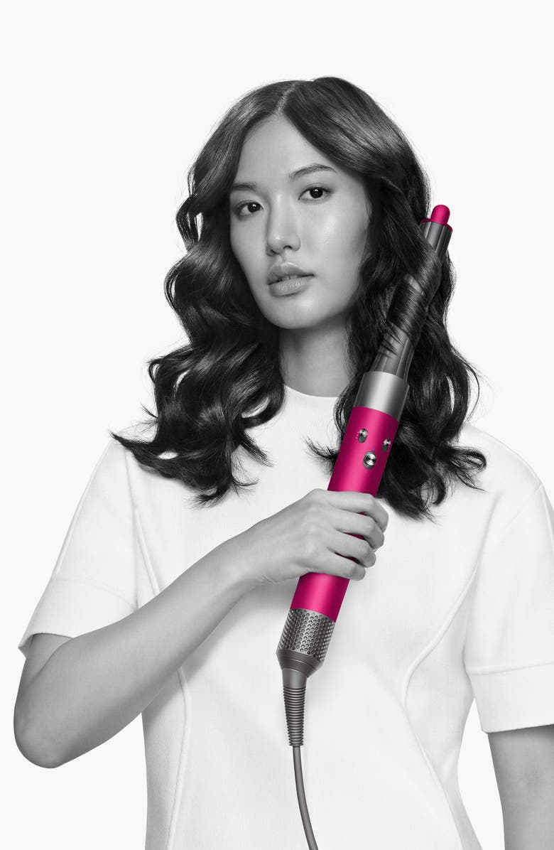Dyson Airwrap<sup>™</sup> Multi-Styler Complete Long - Refurbished, Alternate, color, Nickel/ Fuchsia