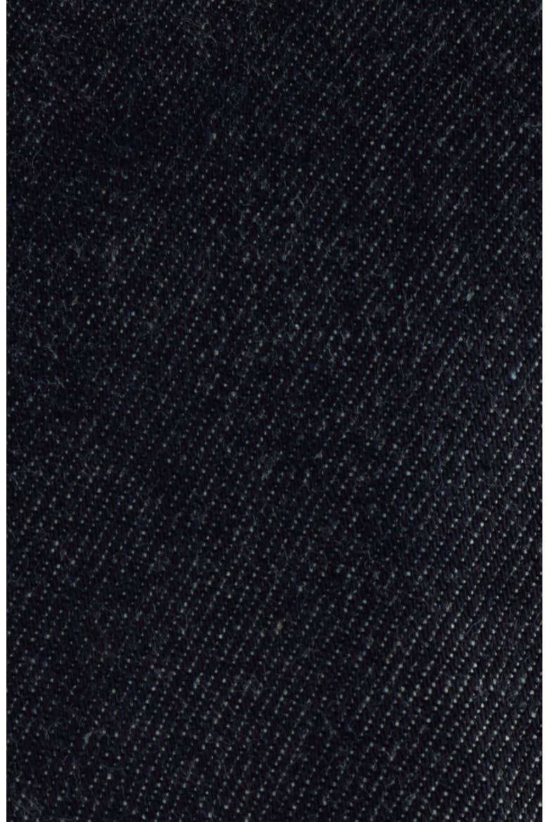 Cocoon Waisted Denim Jacket, Alternate, color, DARK BLUE