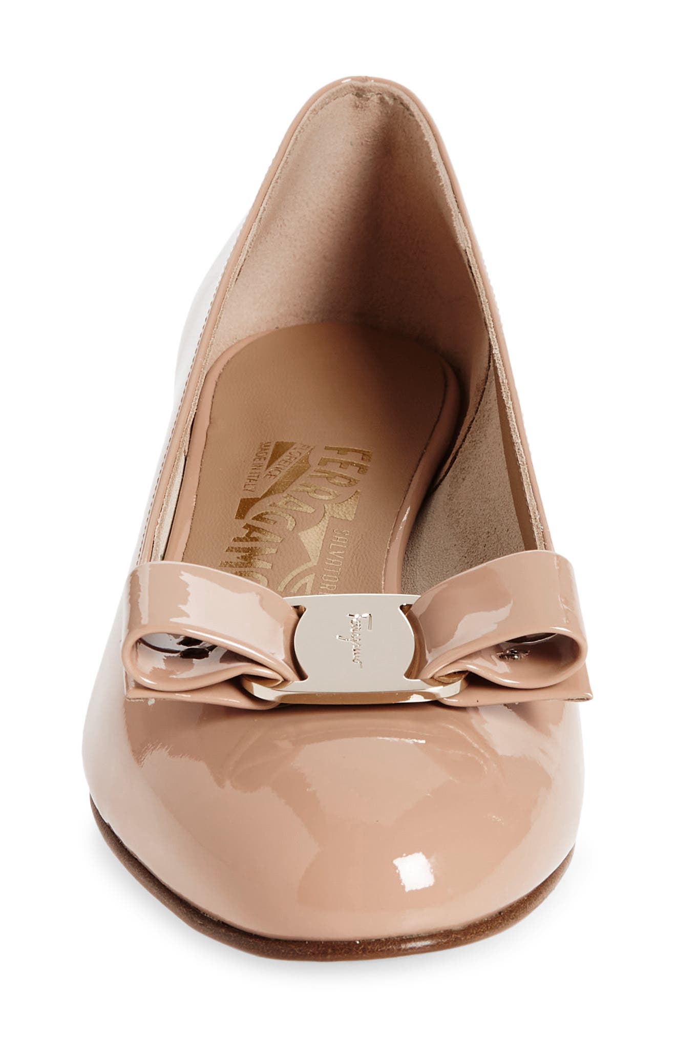 FERRAGAMO Vara Pump, Alternate, color, Amaretti