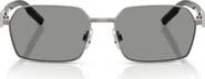 Dolce&Gabbana 56mm Rectangular Sunglasses
