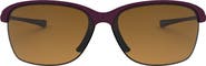 Oakley Unstoppable 65mm Gradient Polarized Oversize Rectangular Sunglasses