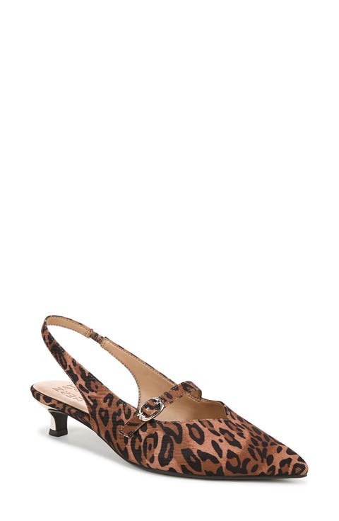 Grayson Slingback Mary Jane Flat (Women)
