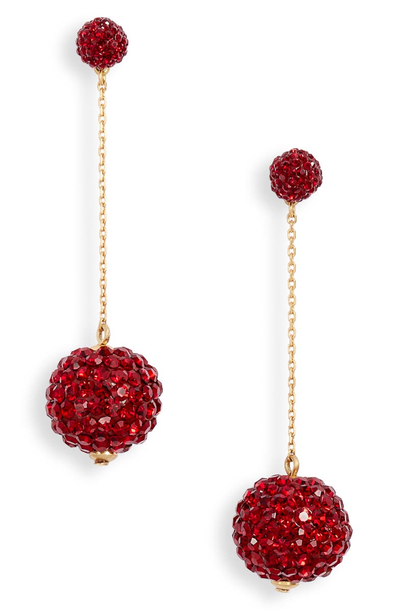 Kate Spade New York razzle dazzle linear earrings, Main, color,