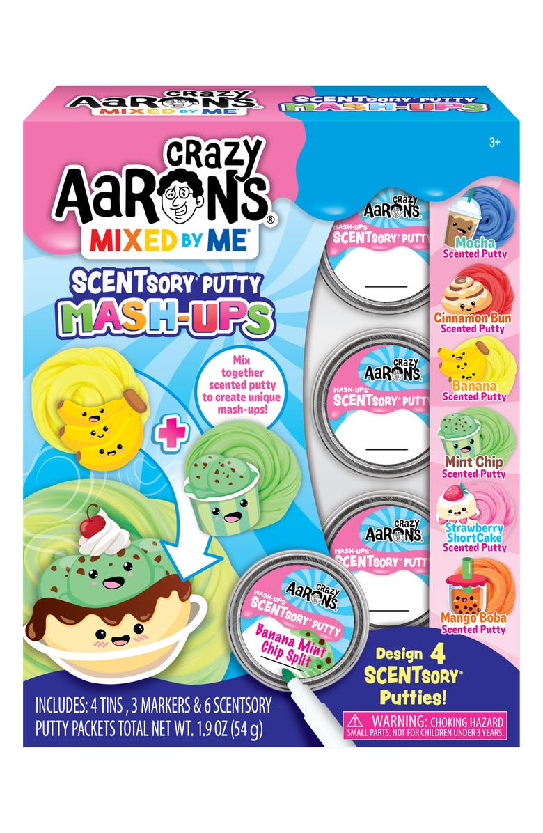 CRAZY AARON'S SCENTsory<sup>®</sup> Mash-Up Thinking Putty<sup>®</sup> Kit, Main, color, 