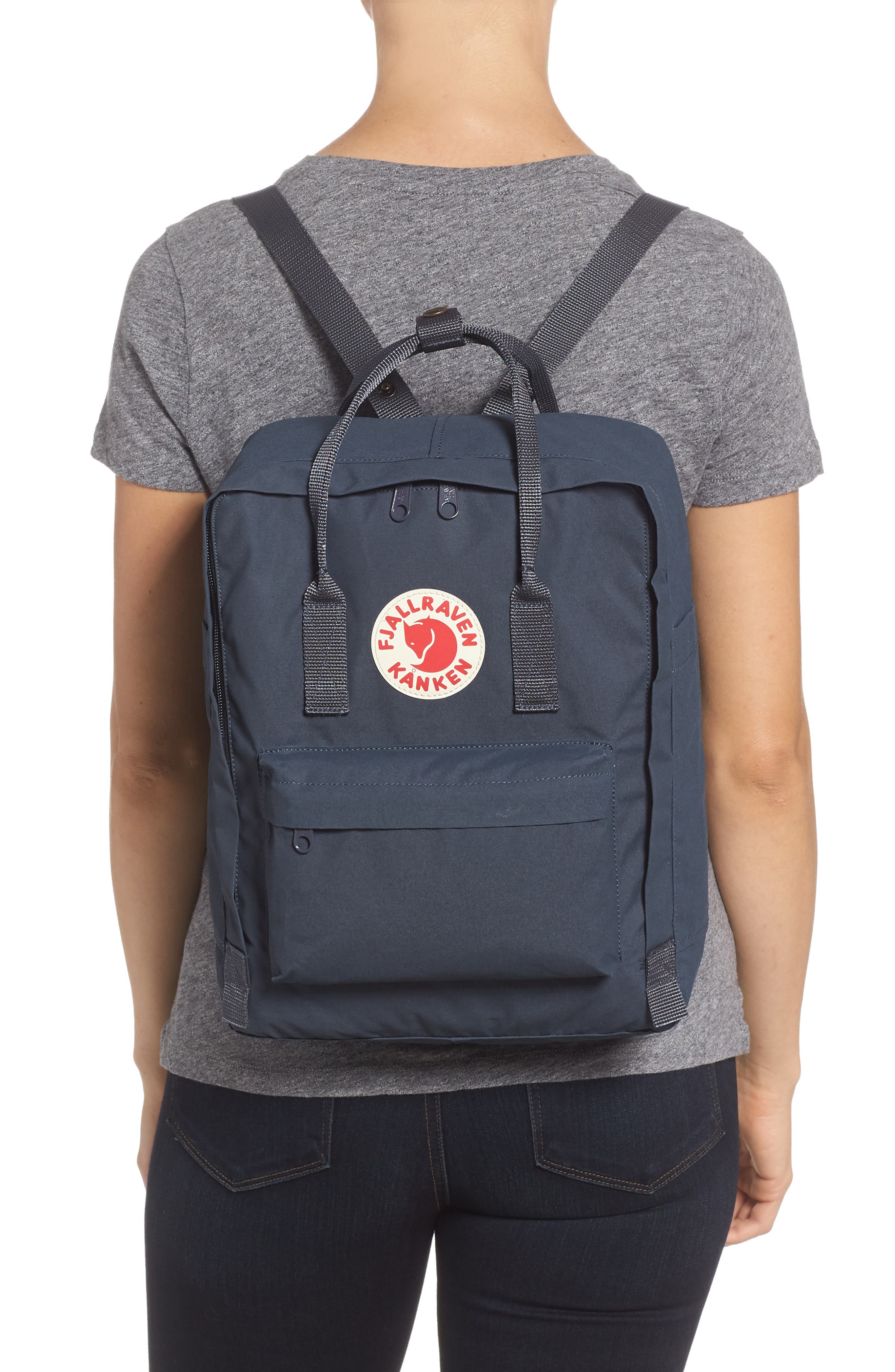 Kånken Water Resistant Backpack, Alternate, color, NAVY