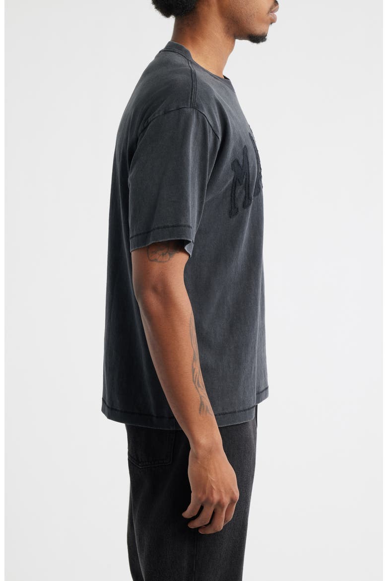 Arc Logo Appliqué T-Shirt, Alternate, color, BLACK