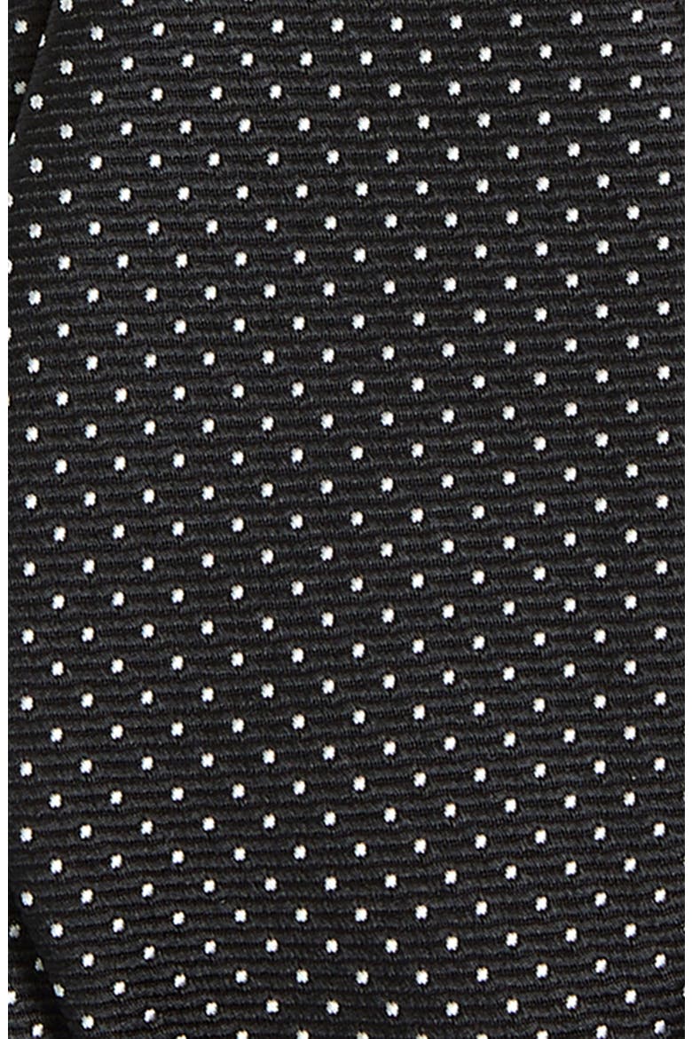 Silk Bow Tie, Alternate, color, BLACK/ WHITE