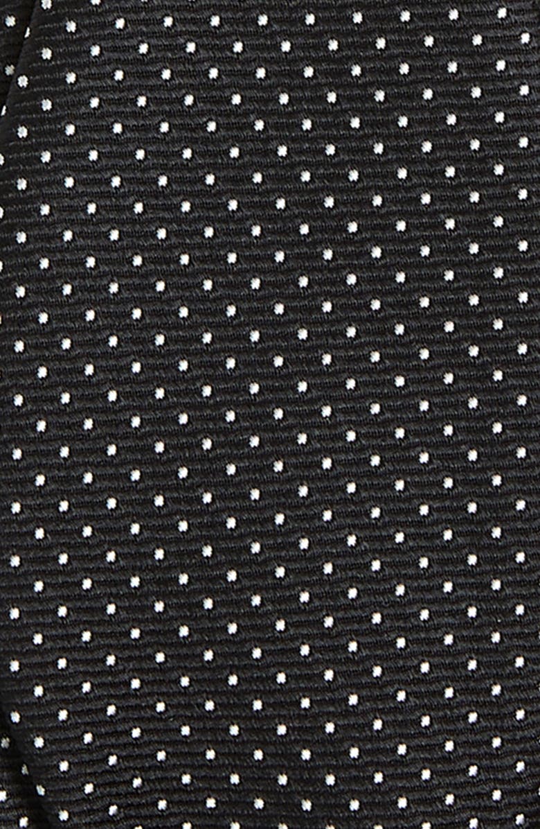 David Donahue Pre-Tied Silk Bow Tie, Alternate, color, Black/ White