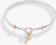 Alex and Ani Cross Clip Bangle