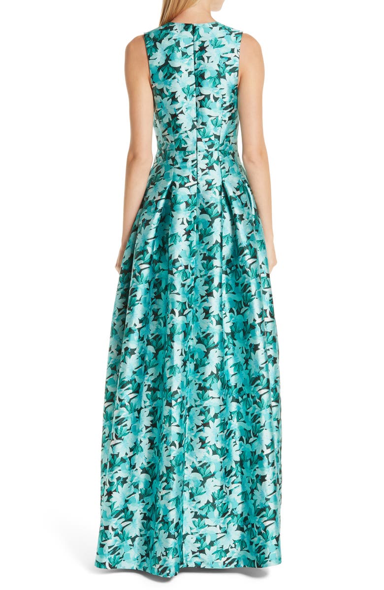 SACHIN & BABI NOIR Sachin & Babi Brooke Floral Print Gown, Alternate, color,