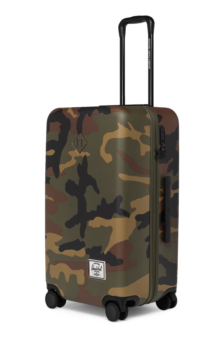 Heritage™ Hardshell Medium Luggage, Alternate, color, WOODLAND CAMO