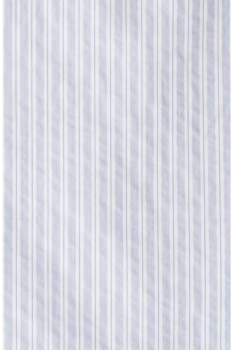 Genova Classic Stripe Cotton Button-Up Shirt, Alternate, color, ATLANTIC