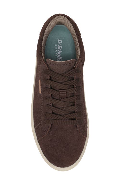 Dr. Scholl's Take Time Platform Sneaker In Brown